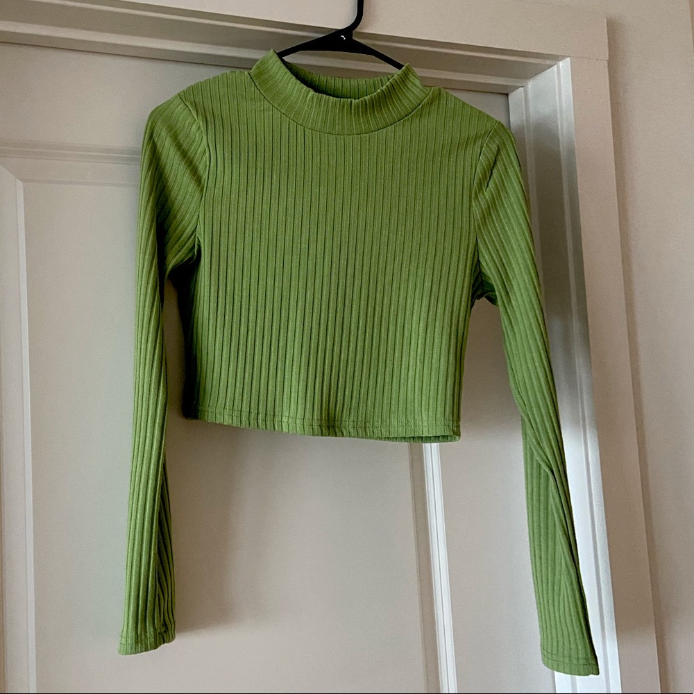 Princess Polly cropped mock neck